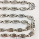 Цепь церковная серебряная