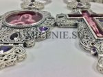 Архиерейский наперсный комплект серебряный с цепями — изображение 3