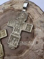 Крест наперсный иерейский из нейзильбера — изображение 2