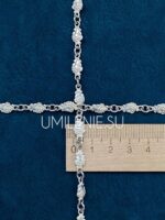 Цепь церковная серебряная "Виноград" — изображение 3