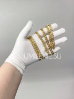 Цепь церковная серебряная в позолоте (Арабский бисмарк) — изображение 5
