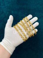 Цепь церковная латунная в никелировании и позолоте — изображение 4