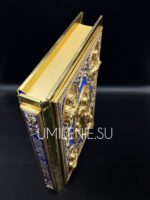 (№37) Евангелие напрестольное в цельнометаллическом окладе на церковно-славянском языке (УВЕЛИЧЕННЫЙ ФОРМАТ) — изображение 9